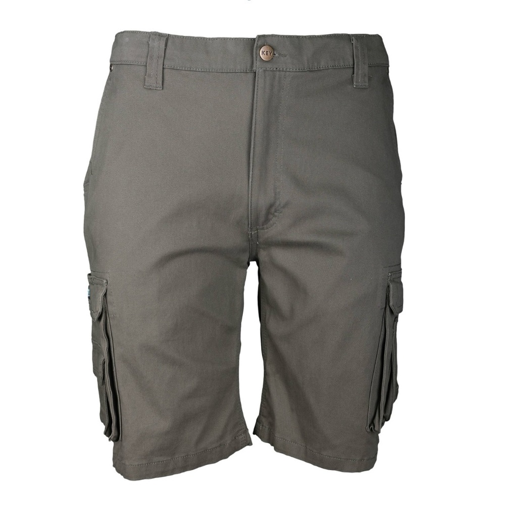 Men's Key Classic Cargo Shorts in Grey